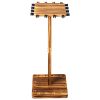 Fishing Rod Holders for 16 Fishing Poles, 360° Rotating Wood Fishing Rods Rack for Garage Organization and Storage, Floor Stand Space-Saving Equipment