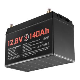 12V 140Ah Dual Purpose LiFePO4 Lithium Battery, 1000 CCA Group 31, Lithium-ion Starter Battery Plus Deep Cycle, Built-in Smart BMS, Car Start-Stop
