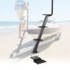 Boat Trailer Steps, 4-Step, Heavy-Duty Boat Trailer Steps with Handle, Non-Slip Surface, 3 Mounting Angle Options