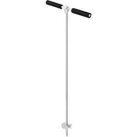 Sand Anchor, 36" Length Auger to The Beach and Sandbar, 316 Stainless Steel Screw Anchor with Removable Handle, Bungee Line & Carry Bag