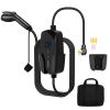 Level 2 EV Charger, 32 Amp Adjustable Current, 240V Electric Vehicle Portable Charger with 25 ft Charging Cable, NEMA 14-50P Plug, LCD Display