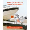 Boat Trailer Winch Stand with Roller, 1200 lbs Winch & 2 in x 25 ft Winch Strap