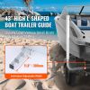 Boat Trailer Guide, 40″ Adjustable Design Trailer Guide Poles, 2PCS High-Hardness Steel Trailer Guide-Ons, Trailer Guides with PVC Pipe Posts