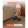 Battery Pack for Reclining Furniture with Adapter, 5000 mAh Rechargeable Recliner Battery Pack with Universal 2-Pin Connector and LED Screen