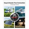 2 Pack 12V 100Ah LiFePO4 Battery, Up to 15000 Cycles, Deep Cycle Lithium Iron Phosphate Battery with Built-in BMS, Low Temp Protection