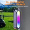 CYBORIS Solar Power Magnetic Bluetooth Speaker