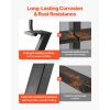 Boat Trailer Steps, 4-Step, Heavy-Duty Boat Trailer Steps with Handle, Non-Slip Surface, 3 Mounting Angle Options