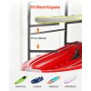 Kayak Storage Rack for 4 Kayaks, Holds 220 lbs, Heavy Duty Freestanding Stand for Indoor Outdoor Garage Shed Dock, Storage Rack Stand Holder for Canoe