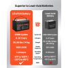 12V 140Ah Dual Purpose LiFePO4 Lithium Battery, 1000 CCA Group 31, Lithium-ion Starter Battery Plus Deep Cycle, Built-in Smart BMS, Car Start-Stop