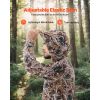 Camo Hoodie, Medium Size, Men Pullover Hooded Sweatshirt, Moisture Wicking & Breathable, Quick-dry, Hiking Fishing Shirt with Hood