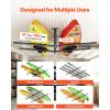 Kayak Storage Rack for 2 Kayaks, Holds Up to 250 lbs, Heavy Duty Adjustable Ceiling Rack for Garage Ceiling Mount
