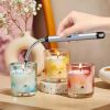 Candle Lighter with 360° Flexible Neck & Safety Lock, Windproof USB Rechargeable Electric Lighter Gift Sets