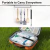 Candle Lighter with 360° Flexible Neck & Safety Lock, Windproof USB Rechargeable Electric Lighter Gift Sets