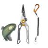 Multi-Functional Lure Pliers for Fish Handling Hook Removal Ring Opening