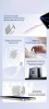 Power Charger Multi-port Charging Head with Built-in Retractable Data Cable