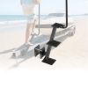 Boat Trailer Steps, 3-Step, Heavy-Duty Boat Trailer Steps with Handle, Non-Slip Surface, 3 Mounting Angle Options