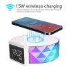 Thunder Charge Digital Display Wireless Charging Clock