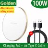 Fast Qi Wireless Charger Pad for iPhone 14 13 12 11 X Pro Max Samsung Galaxy S22 S21 Xiaomi Wireless Charging Dock Station