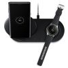 Wireless QI Phone+Watch Charger For iPhone Samsung Duo Dock Dual Fast Charging