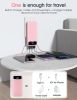 12000mAh Portable Charger Power Bank With Built In Cables