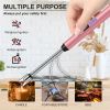 Candle Lighter with 360° Flexible Neck & Safety Lock, Windproof USB Rechargeable Electric Lighter Gift Sets