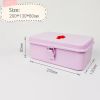 Emergency Kit Box with Buckle Lock for Household