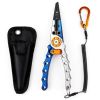 Multi-Function Long-Nose Hook Remover Portable Fishing Hook Pliers